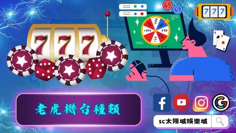 線上角子老虎機台種類