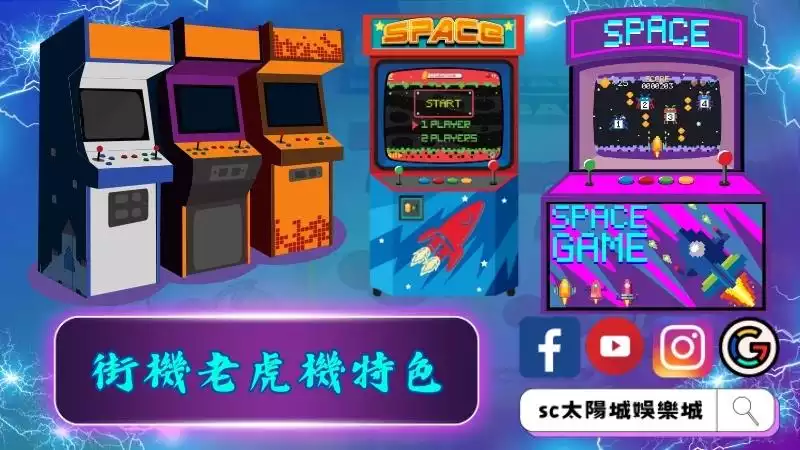 街機老虎機特色介紹