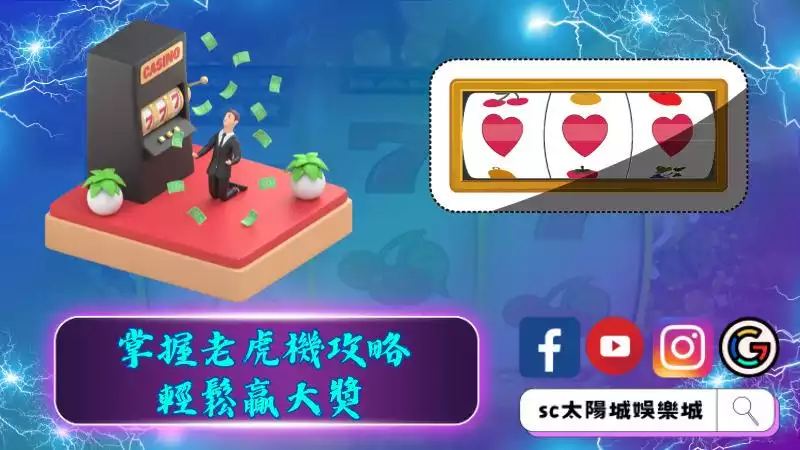 掌握老虎機攻略，輕鬆贏大獎